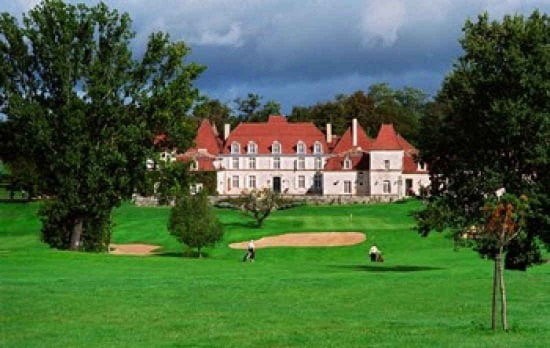 Chateau des Vigiers Bergerac France Canvas Art - Per Karlsson DanitaDelimont (28 x 18)