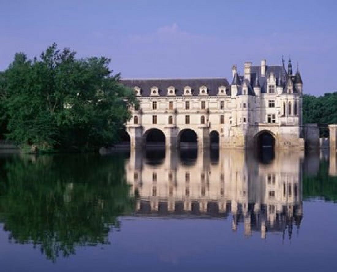 Chateau du Chenonceau Loire Valley France Canvas Art - Paul Thompson DanitaDelimont (27 x 22)