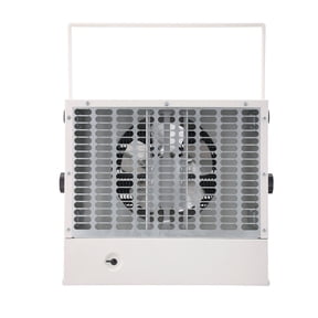 Chateauy 5000-Watt Digital Fan-Forced Wall/Ceiling Mount Shop Heater with Remote Control, Overheat Protection & 9-Hour Timer, Hardwired ETL Listed Heater Ideal for Workshop