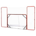 Chateauy 72 in Hockey Goal with Backstop and Targets, Street Steel ...
