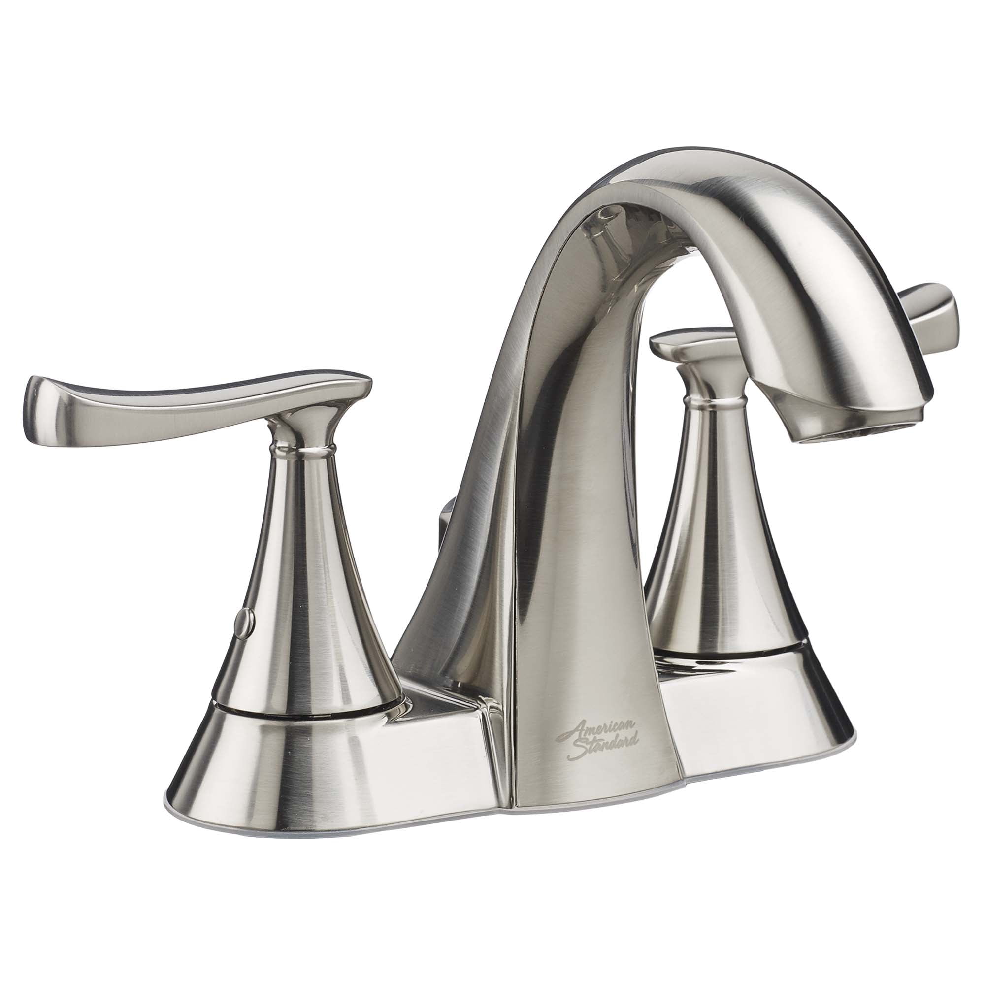 Chatfield Brushed Nickel 4-Inch Centerset 2-Handle Bathroom Faucet