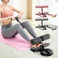 thumbnail image 1 of Chatgetd Sit Up Bar with Strong Suction Cups Resistance Band Adjustable Sit Up Floor Holder Floor-Friendly Core Trainer Sit-up Bar Assistance Device for Ab Workouts, 1 of 7