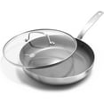 Chatham TriPly Stainless Steel Healthy Ceramic Nonstick 11 Frying Pan