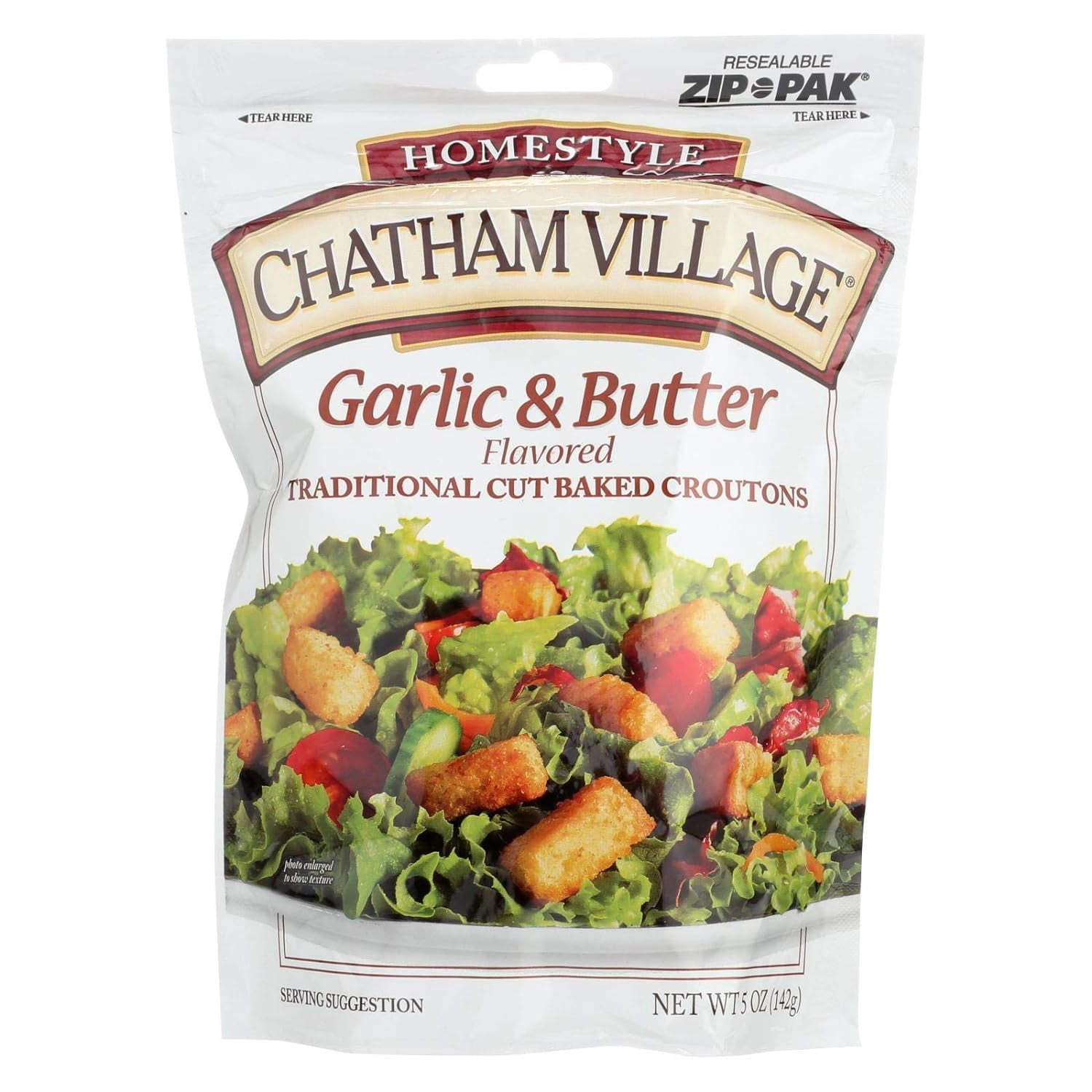 Chatham Village All Natural Croutons Garlic and Butter 5 oz