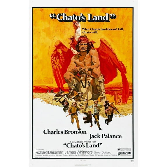 Chato'S Land Us Poster Charles Bronson 1972. Movie Poster Masterprint (24 x 36)