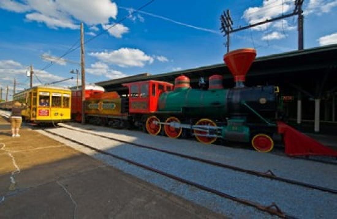 Chattanooga Choo Choo at the Creative Discovery Museum Chattanooga Tennessee USA Canvas Art - Panoramic Images (36 x 24)