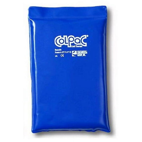 Chattanooga ColPaC Freeze Gel, General Purpose 7-1/2 X 11 Inch Blue Vinyl Reusable, Each - Model 1506