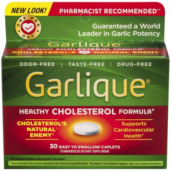 Chattem Garlique Cholesterol's Natural Enemy, 30 ea