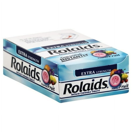 Chattem Rolaids Antacid, 12 ea