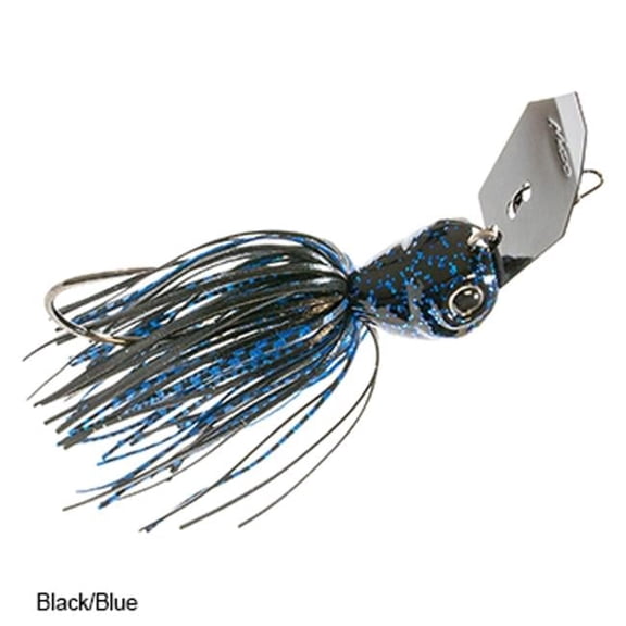 ChatterBait Jack Hammer 1.25oz Black/Blue
