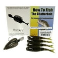thumbnail image 1 of Chatterbait Kit - Z-Man 3/8oz Chatterbait + Z-Man Razor ShadZ + How to Fish the Chatterbait Guide Green Pumpkin, 1 of 9