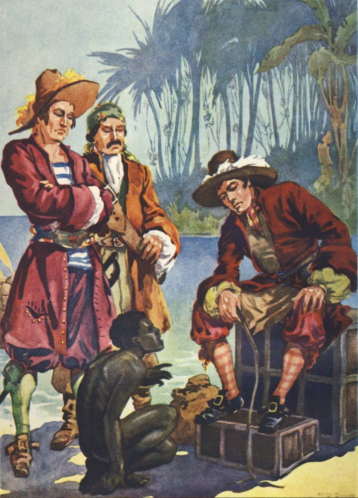 Chatterbox Annual 1928 Pirates Canvas Art - MD Swaler (24 x 36)