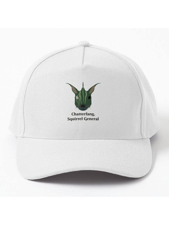 Chatterfang Squirrel General Baseball Hat, Fantasy Animal Commander Graphic Design, Classic Cap