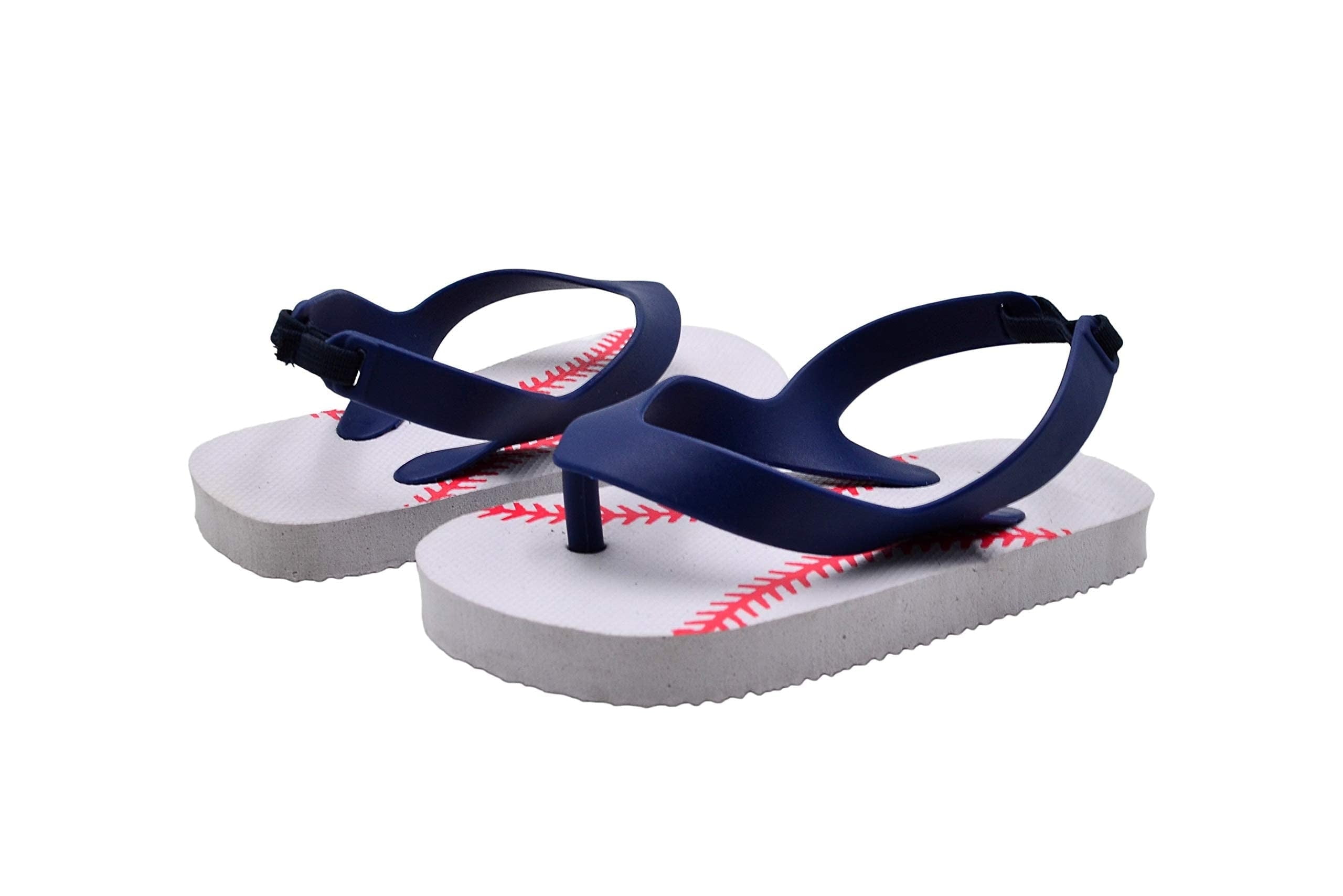 Chatties Flip-Flop Thong Slipper Sandals, Size 11-12 (Toddler Boys