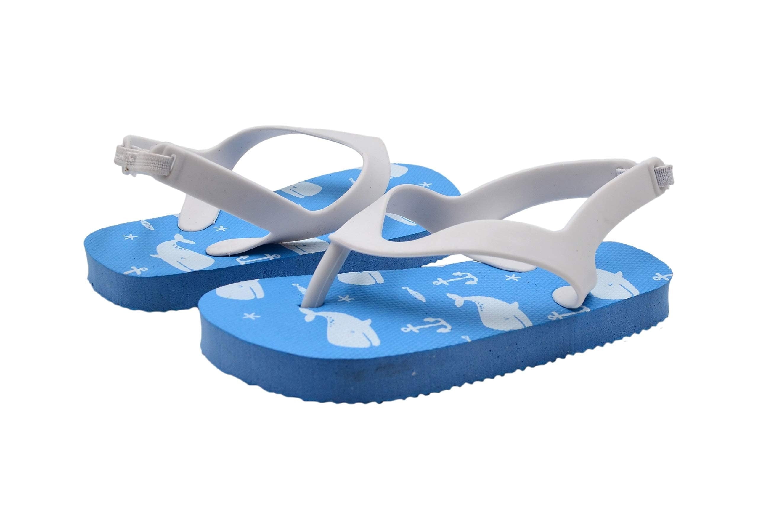 Chatties Flip-Flop Thong Slipper Sandals, Size 5-6 (Toddler Boys