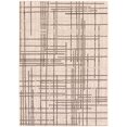 thumbnail image 1 of Chaudhary Living 7.75' x 10' Abstract Indoor Outdoor Area Throw Rug - Silver and Black, 1 of 9
