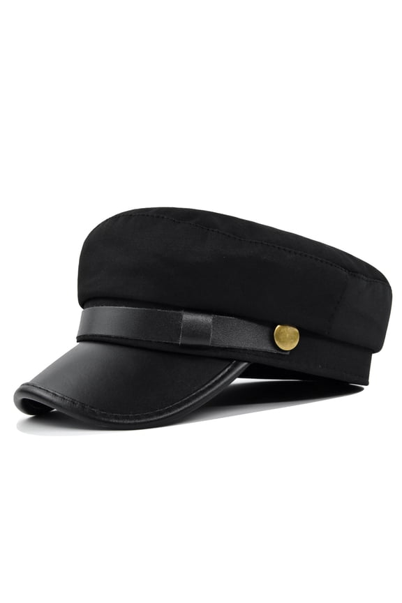 Chauffeur Hat for Men Women, Classic Vintage Captain Hat Newsboy Cap Costume Hats