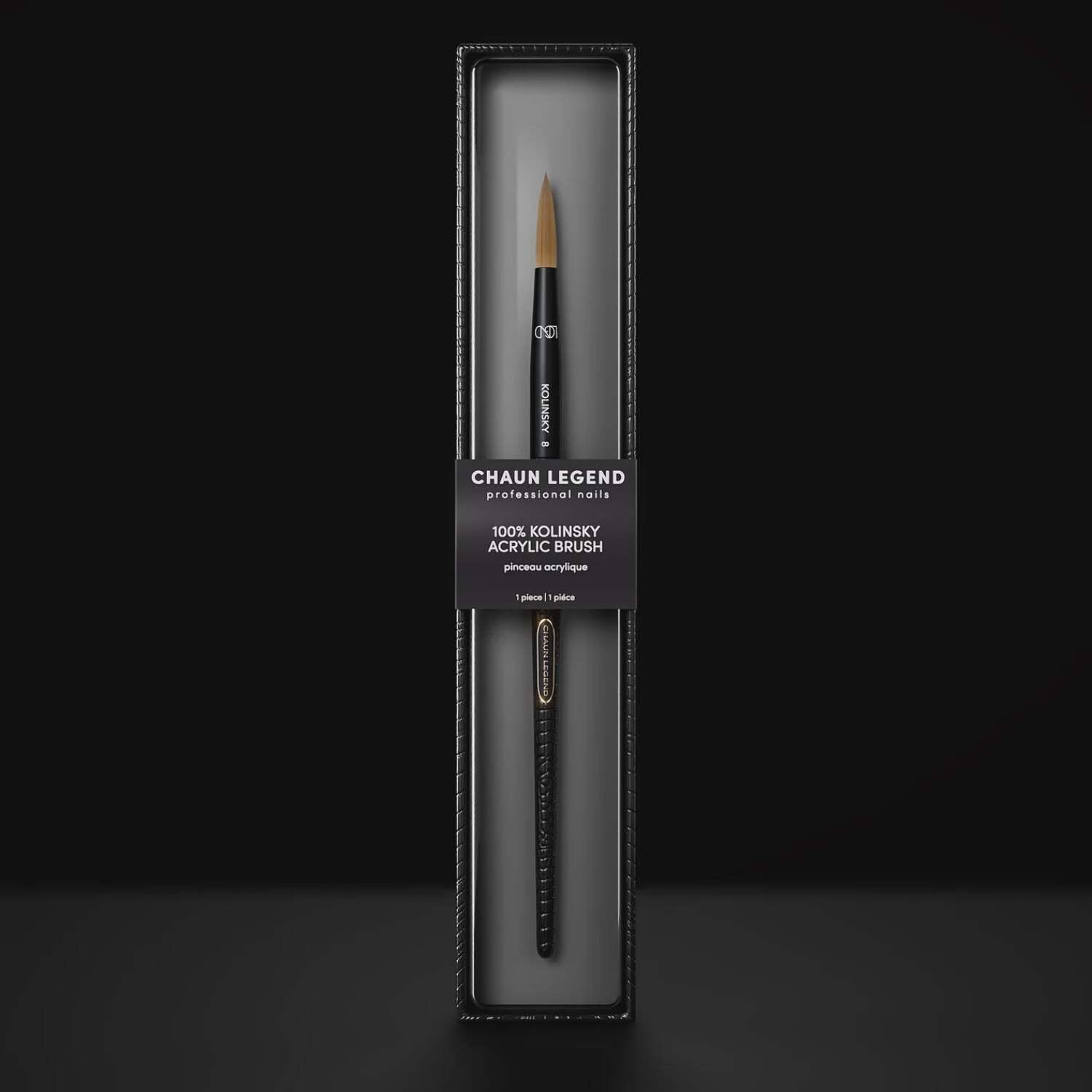 Chaun Legend LGND 100% KOLINSKY ACRYLIC BRUSH 8 #LGKB10008