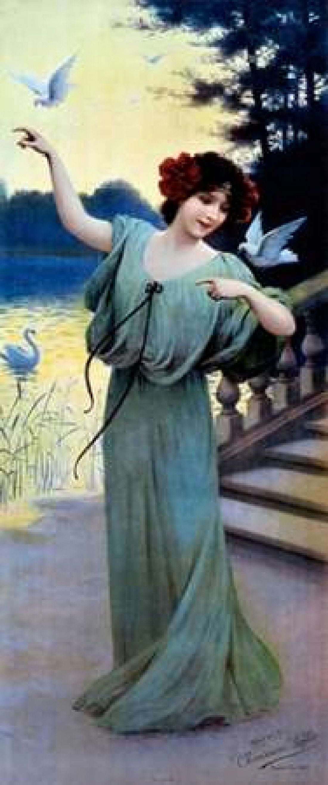 Chaussures Laffite  Nouvel An 1907 Canvas Art - Unknown (10 x 20)