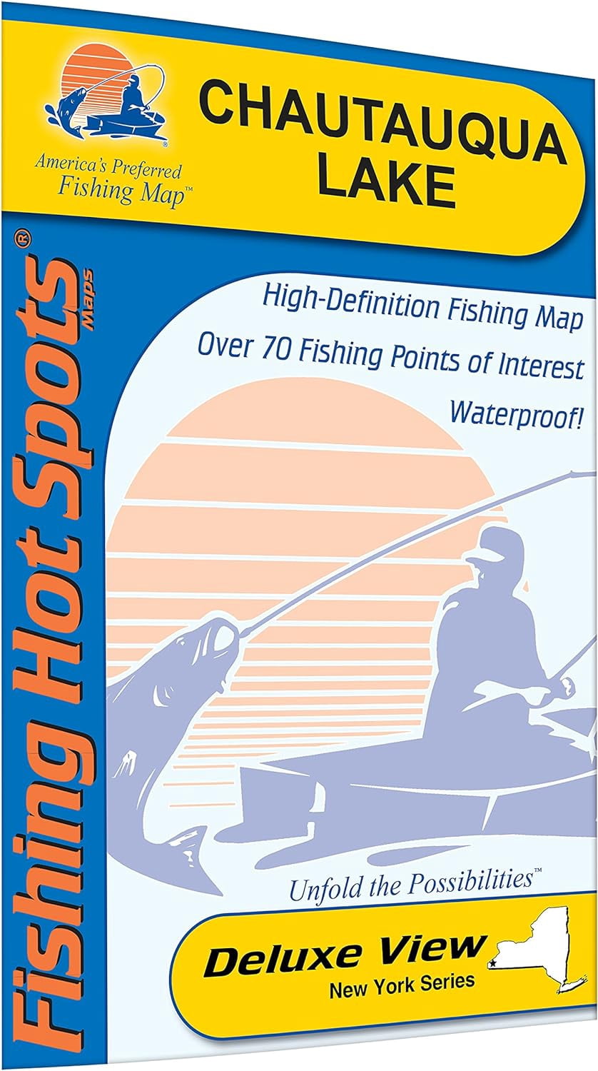 Chautauqua Lake Fishing Map