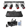 thumbnail image 1 of Chauvet DJ 4PLAY 2 RGBW DMX Light Bar Beam Effect System +Bag and Fog Machine 4PLAY2, 1 of 16