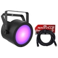 thumbnail image 1 of Chauvet DJ COREpar UV 120 ILS UV COB LED D-Fi USB Par Can Wash Light+DMX Cable, 1 of 9