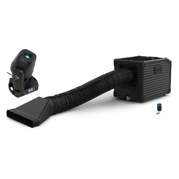Chauvet DJ CUMULUS HP Low-Lying DMX Fog Machine Fogger+Remote+Moving Head Light