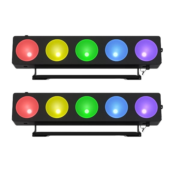 Chauvet DJ Core 5x1 ILS Quad-Color RGB+WW LED Multi-Purpose Effect Light 2-Pack