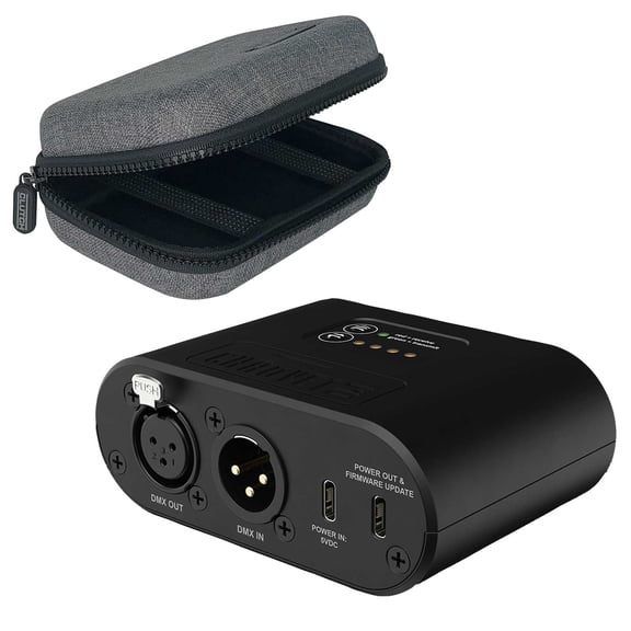 Chauvet DJ D-Fi Hub 2 Wireless D-Fi Transmitter/Receiver with Case Package