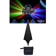 thumbnail image 1 of Chauvet DJ DERBY X DMX-512 Multi Color LED Derby Club Light Effect DERBYX+Scrim, 1 of 11