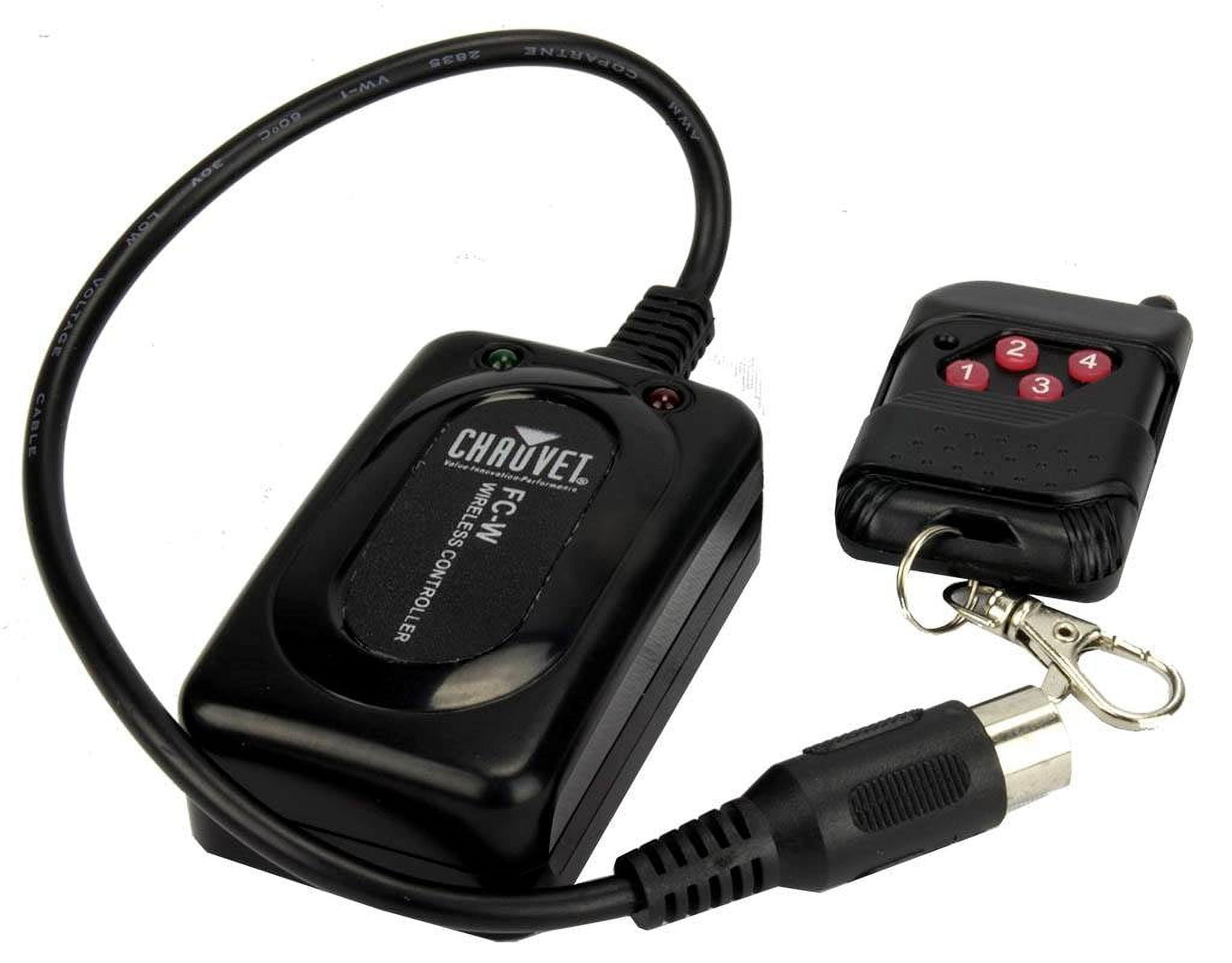Chauvet DJ FC-W Wireless Remote Controller Activate 4 Fog Machines LED Indicator