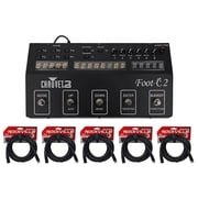 Chauvet DJ Foot C-2 36-Channel DMX Foot Controller w/MIDI Input w/Display+Cables