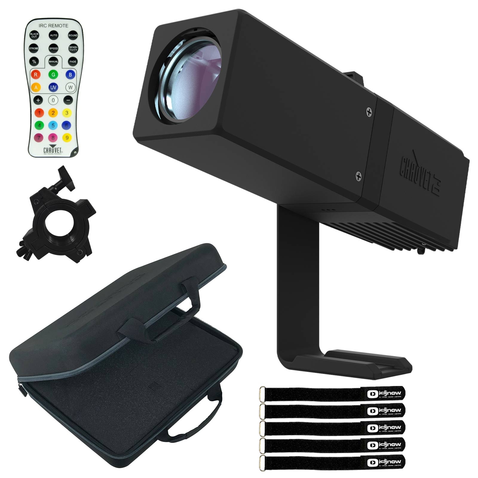 Chauvet DJ Freedom Gobo IP Wireless Cool White LED Gobo Projector with ...