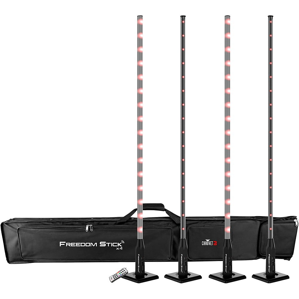 Chauvet DJ Freedom Stick X4 | Battery-Powered LED Tube Lights