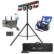 Chauvet DJ GigBAR 3 ILS 3-in-1 Effect Lighting System with Fog Machine Package