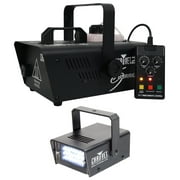 Chauvet DJ H1200 Hurricane 1200 Compact Fog Machine W/Remote Timer+Strobe Light