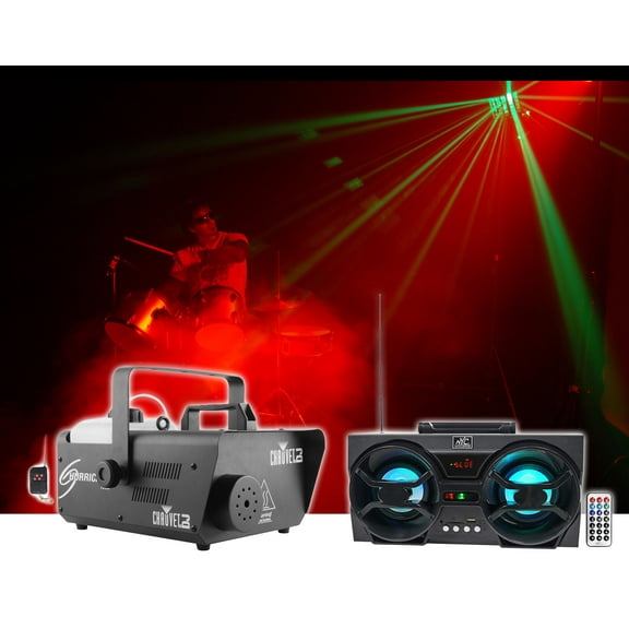 Chauvet DJ H1600 Hurricane 1600 DMX Fog Machine+Remote Timer + Free Speaker !