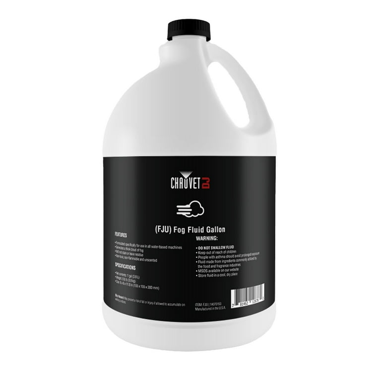 CHAUVET DJ Fog Juice Machine Fluid - 1 Gallon Liquid - Walmart.com