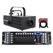 Chauvet DJ Hurricane 2000 DMX Fog Machine W/Built-In Timer+192-Ch DMX Controller