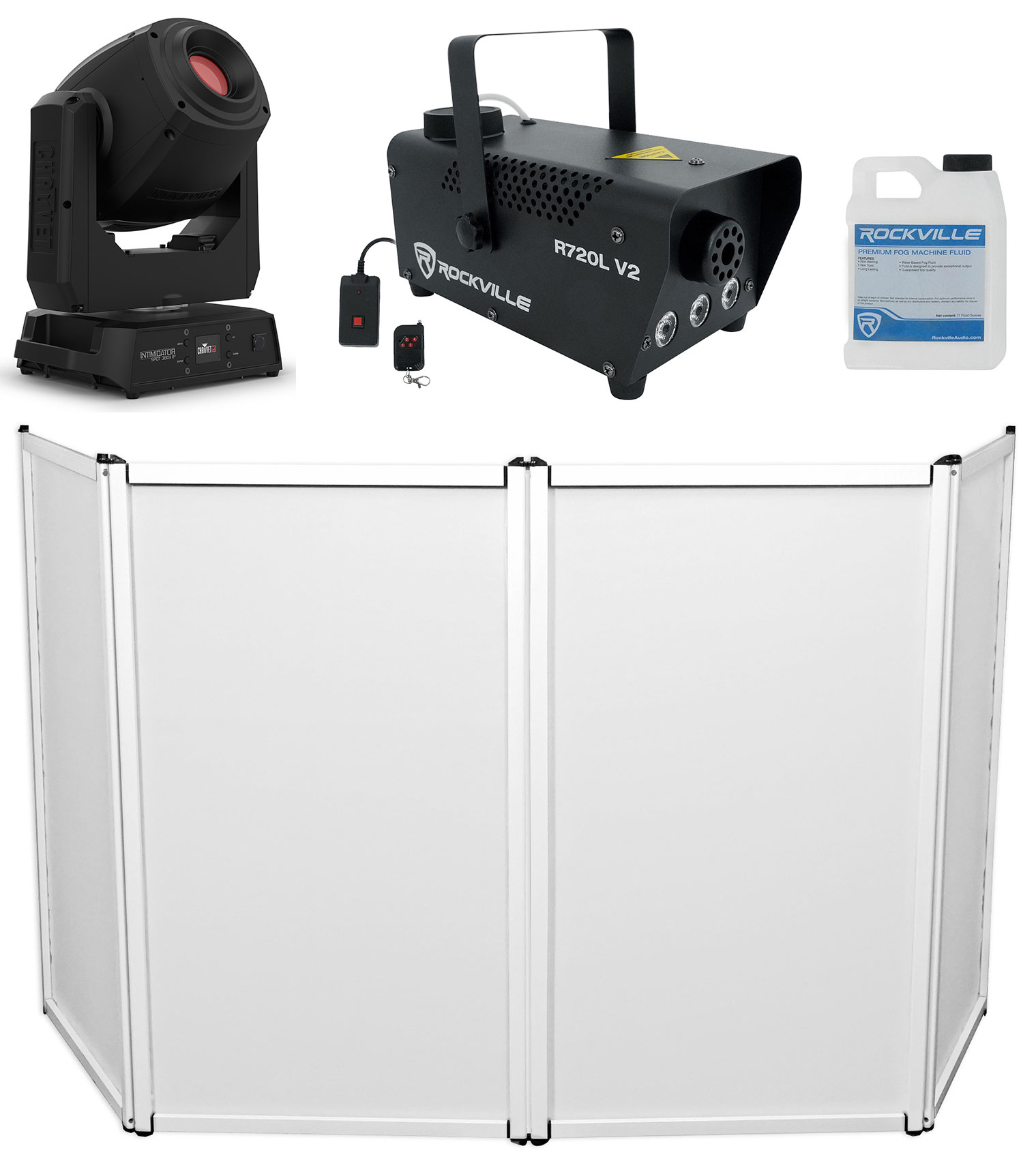 Chauvet DJ Intimidator Spot 360XIP Outdoor RF Moving Head Light+Facade ...
