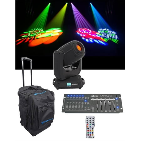 Chauvet DJ Intimidator Spot 375Z IRC Moving Head Light+Bag+Remote+DMX Controller