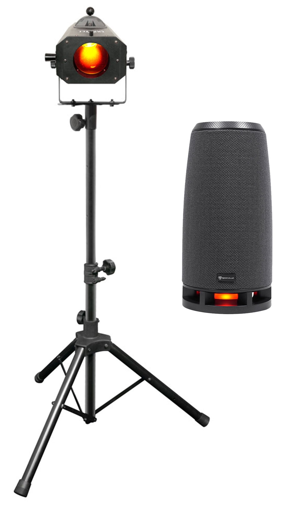 Chauvet DJ LED Followspot 75ST DMX/Manual 7 Color Focused Light+Stand+RockShip