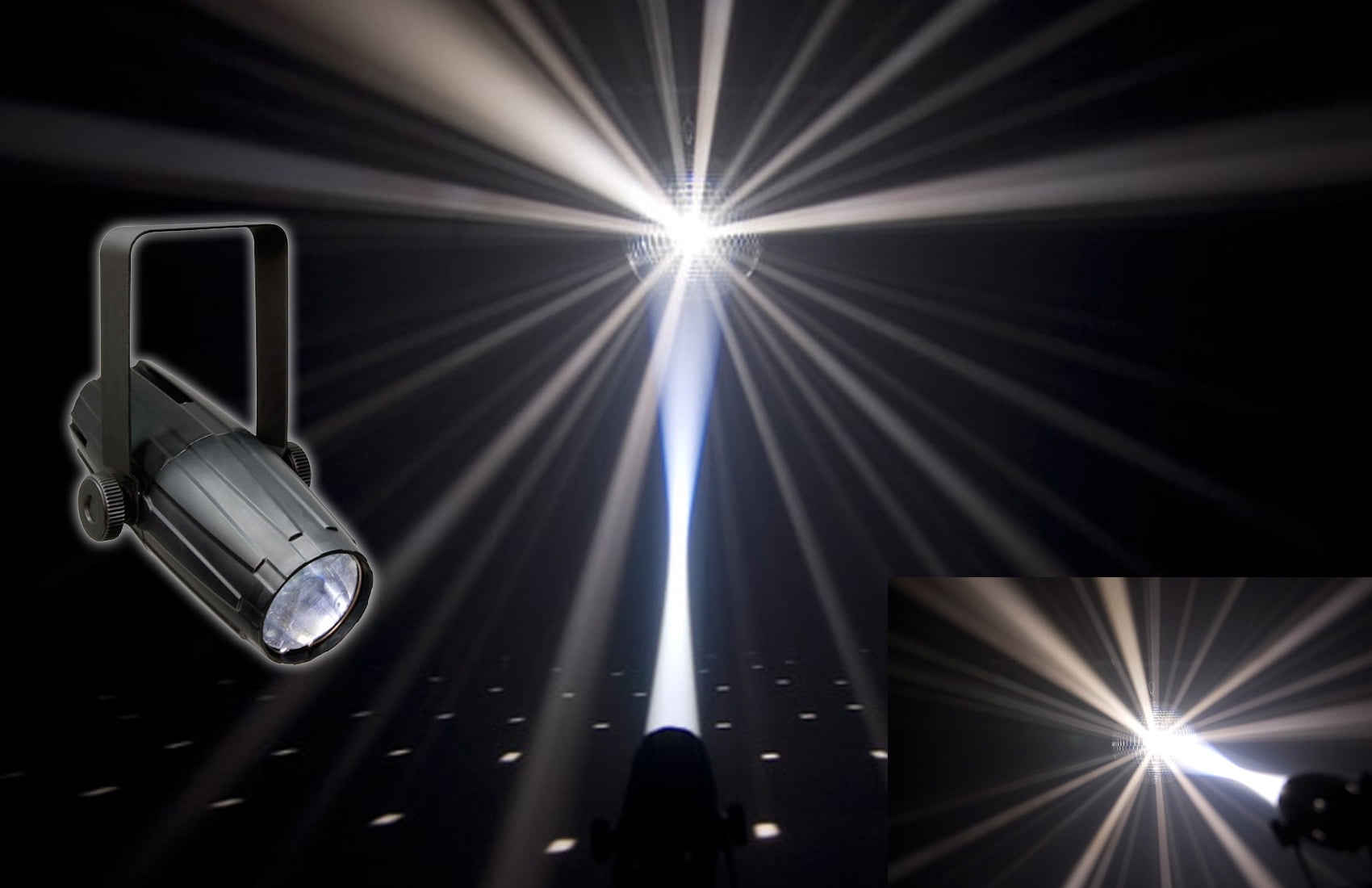 Chauvet DJ LED Pinspot 2 Spot Light Lighting Fixture for Church Stage Design