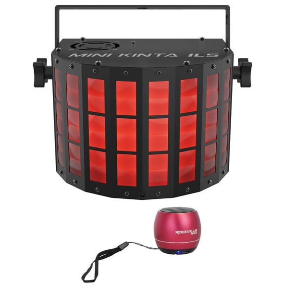 Chauvet DJ Mini Kinta ILS RGBW LED Effect Light D-Fi USB/DMX+Bluetooth Speaker