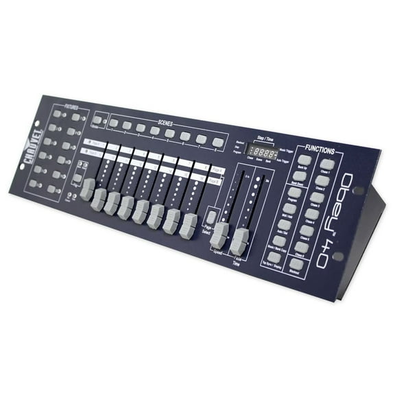 Chauvet DJ OBEY40 DMX Lighting Controller For Church Stage Design Performance