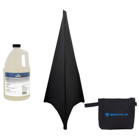 Chauvet DJ SJU Gallon Of Snow Machine Fluid Non-Toxic Non-Flammable+Free Scrim