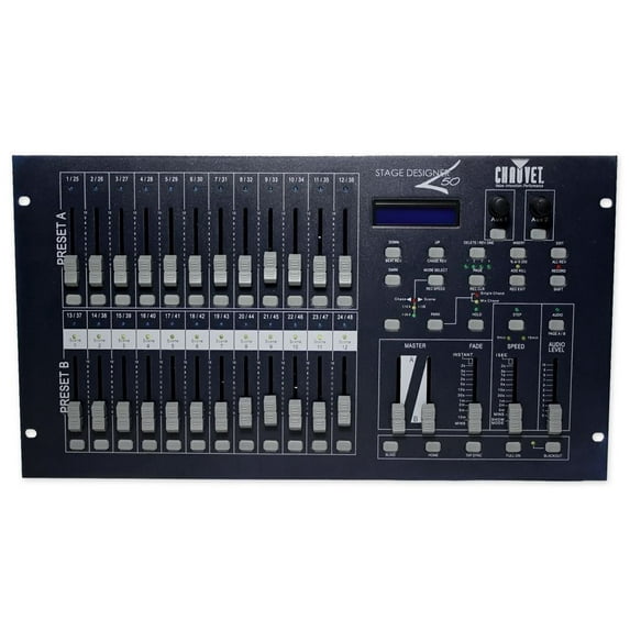 Chauvet DJ STAGE DESIGNER50 DMX Lighting Controller For Church Stage Performance