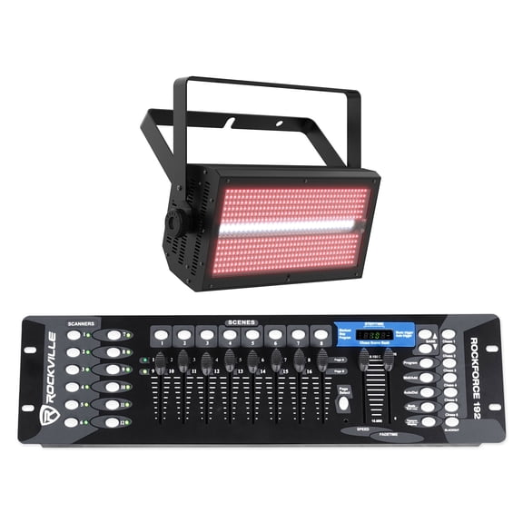 Chauvet DJ Shocker Panel FX Blinder/Wash/Eye Candy Effect Light+DMX Controller