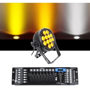 Chauvet DJ SlimPar Pro W USB D-Fi LED Par Can Wash light+192-Ch DMX Controller