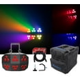 thumbnail image 1 of Chauvet DJ Wash FX 2 DMX RGB+UV Eye Candy Effect Dance Floor Light+Bag+Cable, 1 of 11